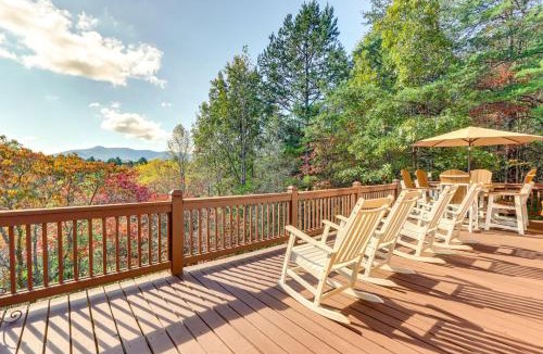 Unaka House | Stunning Views, Deck & Game Room: Warne Mtn Escape