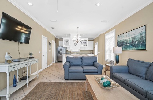 Lullwater Beach House | Summer Towne 7 - Beach only 150 Steps Away! Pet Friendly, Pool, Free Golf Daily
