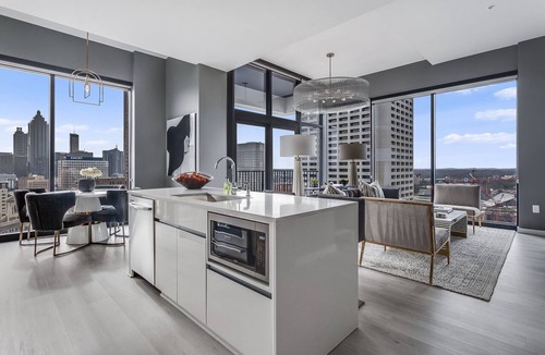 Old Fourth Ward Apartment | Sunset Boulevard by Atlanta Luxury Rentals
