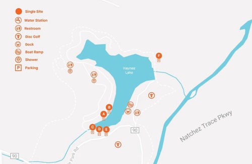 Dennis Other | Tentrr State Park Site - Mississippi Tishomingo State Park - Haynes Lake West B - Single Camp