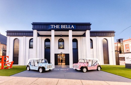 Biloxi Condo | The Bella`s Swing & Sway Suite, Sleeps 2, King Bed, Private Patio