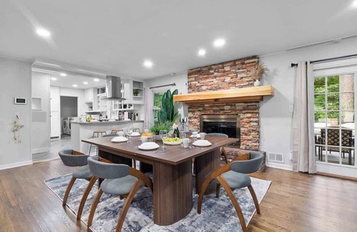 Atlanta House | The Grand Nest ATL | Tranquil Patio | 6BR KING