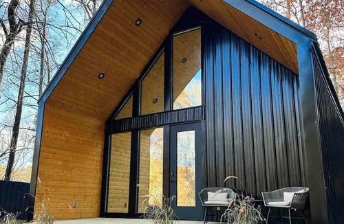 Flintstone House | The Kinky Cabin Adult Themed A-Frame