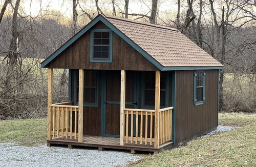 Dickerson Run Cabin | The Lea - tiny cabin in cow pasture