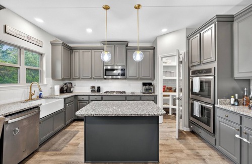 Lithonia House | The Suburban Cabin - Surbuban Home W/A Cabin Feel and Creek View