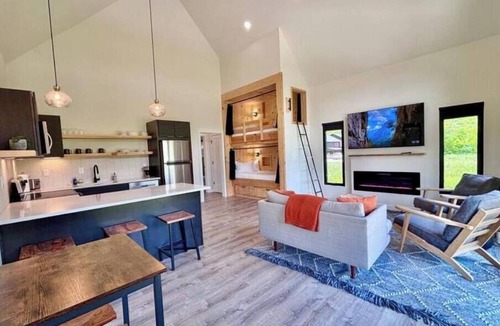 Stanton Cabin | Three Suns Cabins: Where Your People Gather, All 8 Cabins, Private Beach