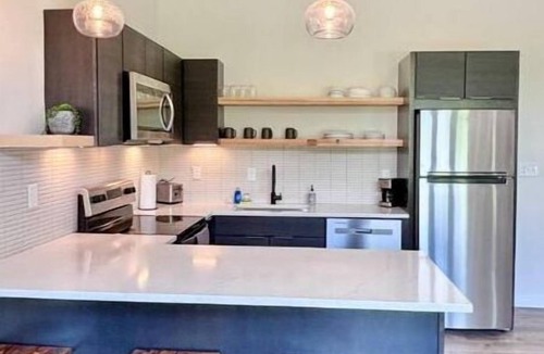 Stanton Cabin | Three Suns Cabins: Where Your People Gather, All 8 Cabins, Private Beach