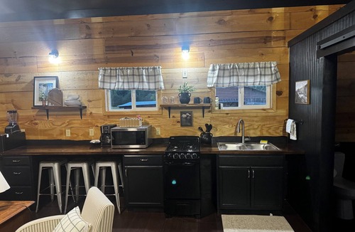 Fort Payne Apartment | Tiny Bear - 1BR 1BA Cabin Escape