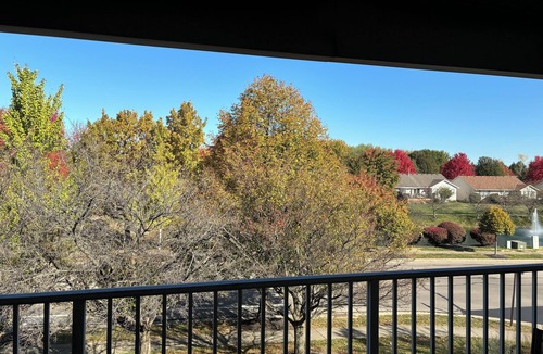 Mason Condo | Tranquil 2-bedroom 2-bath condo with AC in charming Mason
