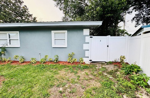 Crystal Lake Apartment | Tranquil Retreat: King Bed, Office, Patio