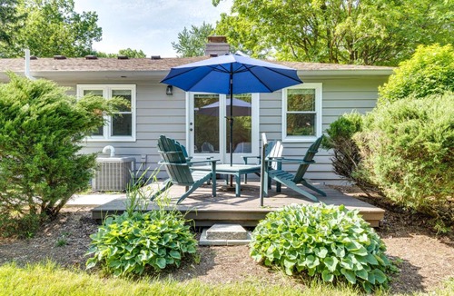 Indianapolis House | Tree-Lined Indianapolis Home ~ 10 Mi to Downtown!