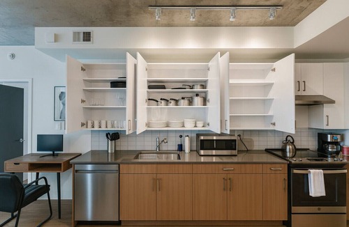 Five Points South Apartment | Trendy 3BR/3BA City Apt– Pool+Ping Pong *Room Only