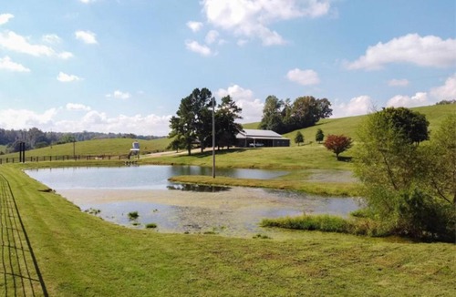 Belfast Villa | Unique home on a beautiful ranch w/ stocked pond
