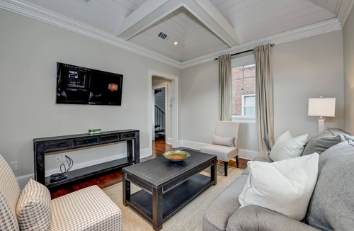 Candler Park Condo | Unit 4 - Amazing 2 Bedroom Suite Two-level floor plan