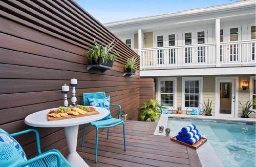 Beach Institute House | Upscale Carriage House with Pool Near River St
