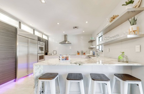 Santa Barbara Estates House | Upscale Home w/Hot Tub: Walk to Pompano Beach!