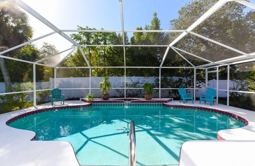 South Venice Villa | Villa, priv. Pool, 2 Miles to Manasota Beach, Pets