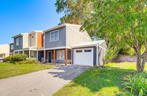 West Side Historic District House | Walk to Main St Hendersonville: Chic Home w/Yard