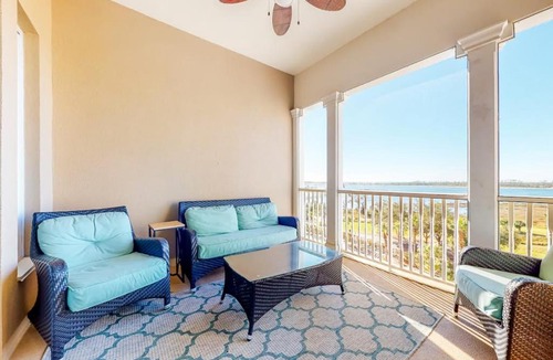 Upper Grand Lagoon House | Waterfront condo with central AC and access to resort pool & hot tub