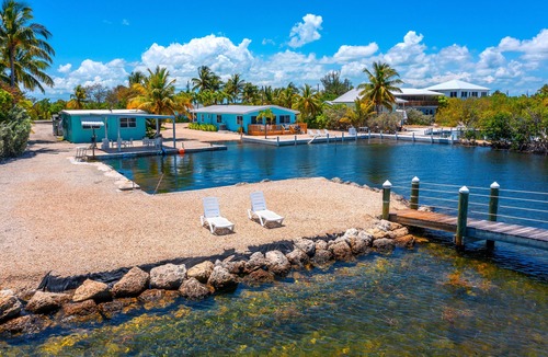 Little Torch Key Cottage | Waterfront Cozy Cottage with Boat Ramp & Dock!