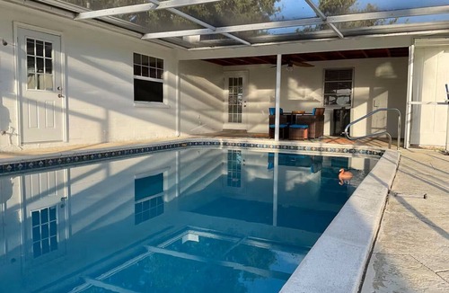 Englewood House | Waterfront Family Retreat, heated pool, 2 miles from the Beach