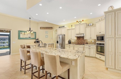 Burnt Store House | Waterfront Haven | Pet Friendly | Heated Pool | Dock