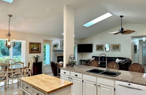 Wellington House | Waterfront Resort Style Oasis ~ 2 Acres, Heated SW Pool, Fire Pit, Outdoor Games