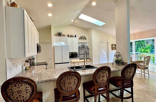 Wellington House | Waterfront Resort Style Oasis ~ 2 Acres, Heated SW Pool, Fire Pit, Outdoor Games