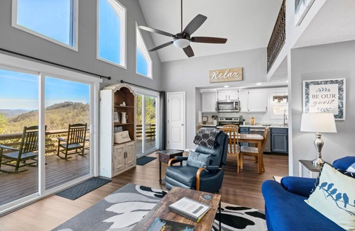 Hendersonville Cabin | We are Open! It's ALL About That View! Hendersonville, Asheville NC, Hot Tub!