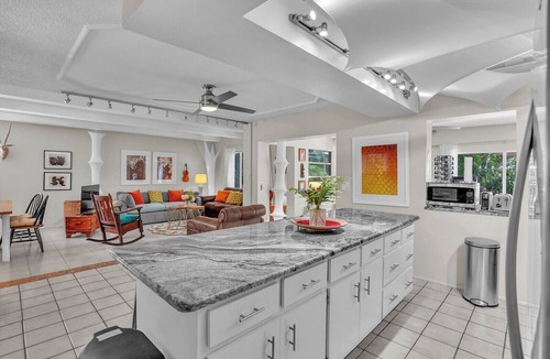 South Palm Park Neighborhood Association House | Whole Complex Close to the Ocean w/a Magical Garden Sanctuary & Salt Water Pool
