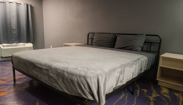 110 Gated King Bed Hotel Room