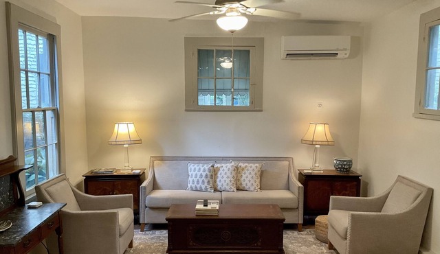 120 year old carriage house in uptown residential neighborhood