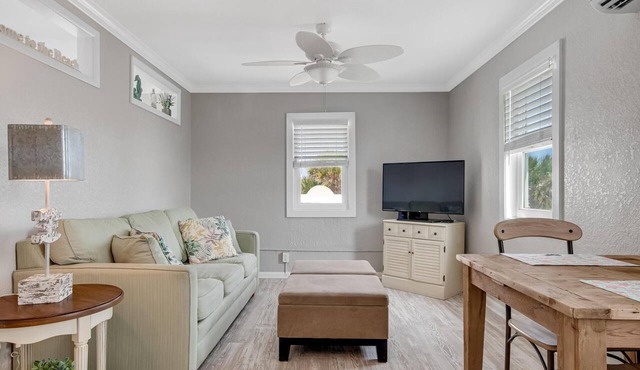A tranquil seaside escape just steps to the beach