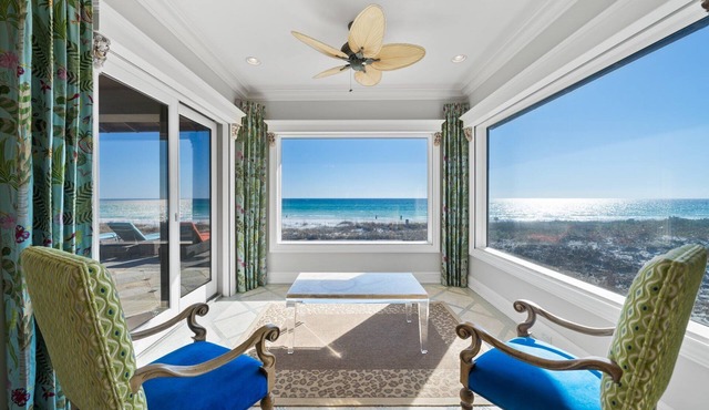 "Beach Castle" | Private Beachfront home with heated pool, ping pong & pool table!