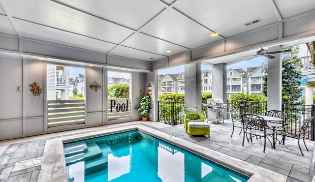 Best House in the Neighborhood, Free Heated Pool, Elevator, Walk to Beach - 54 Sandcastle