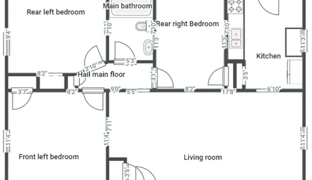 Charming 3-bedroom house with WiFi and AC in Richmond