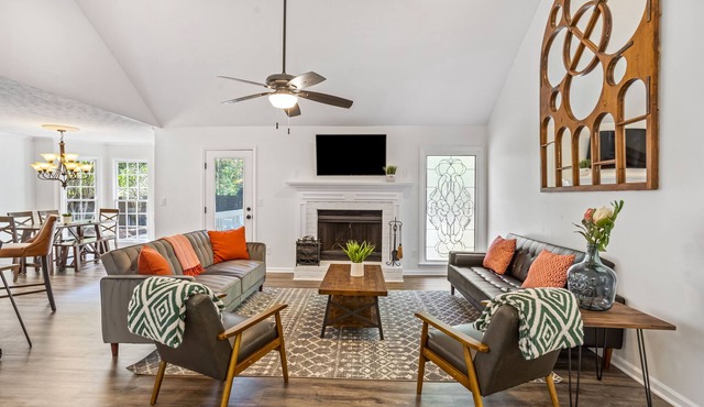 Charming Farmhouse Inspired Home with Pool