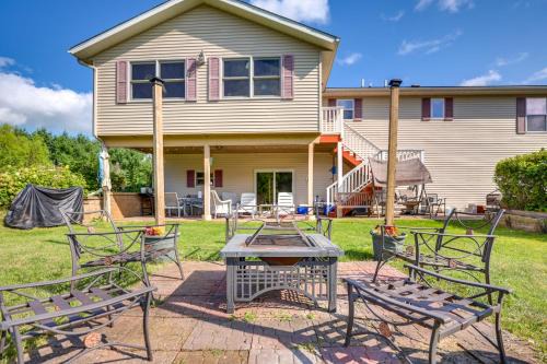 Chic Apple River Escape w/Fire Pit!
