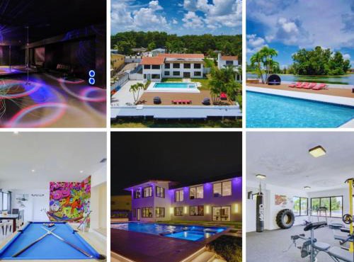 Club House 305 w PRIVATE NIGHTCLUB, Cinema, Game Room, Gym & Pool