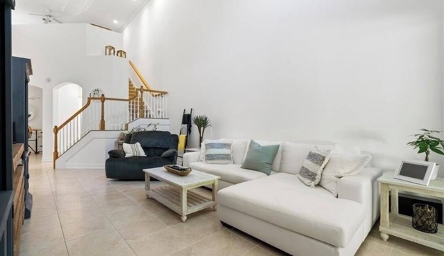 Coastal Dream Home With Loft: 2/2.5/2 Car Garage Retreat Near the Sea