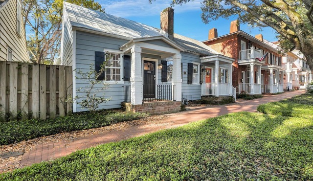 Cool Designer Cottage on Jones w/Courtyard & Parking by Lucky Savannah