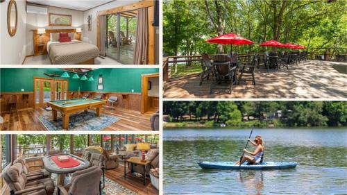 Cool Goose Landing – Lakefront Game Room Large Deck Private Dock ➠ 61