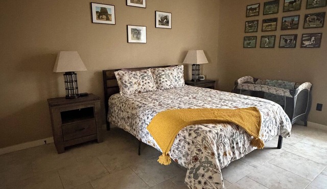 Cozy 2-bedroom Casita with a country feel.