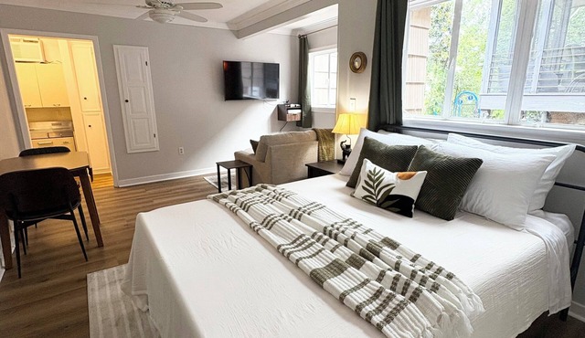 Cozy Walkable Belhaven Studio