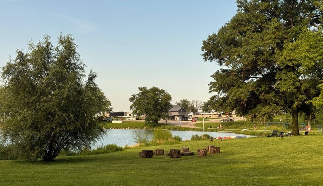 Delightful Camping XP w/Water Trampoline, Fishing Derbies, and Group Fire Pit