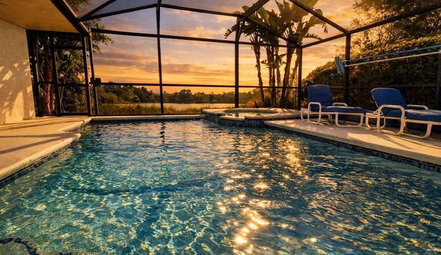 Disney Area Pool Home with Hot Tub & Game Room