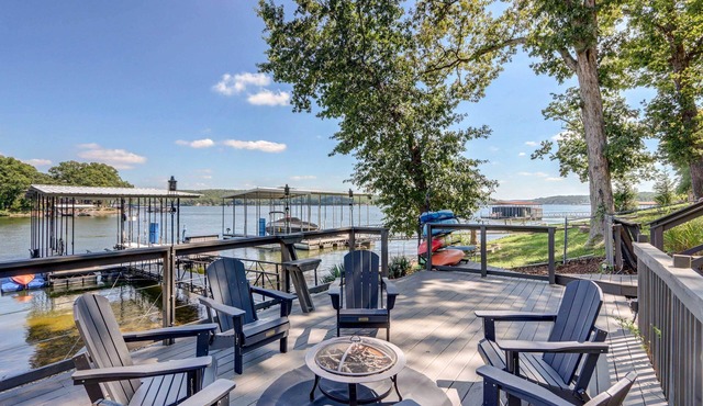 Dock! Lakefront Family Retreat in Sunrise Beach