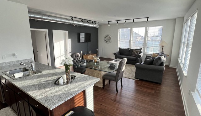 Downtown Memphis Loft! Walking distance from Beale street! Garage parking!