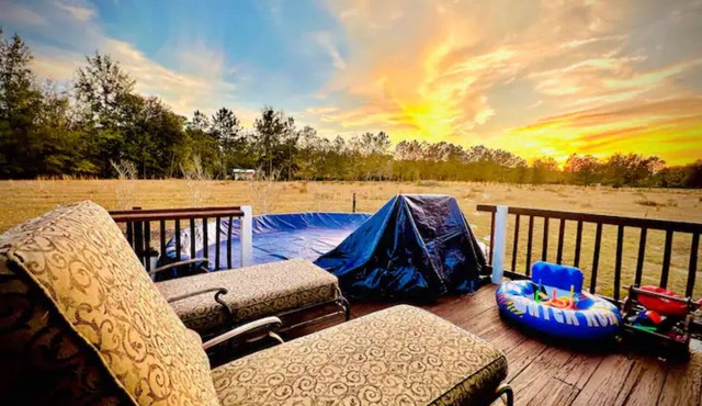 Enjoy this five acre Countryside tranquility and close to outdoor activities.