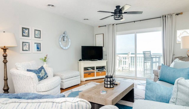 Expansive views from top floor Ocean Dunes condo!
